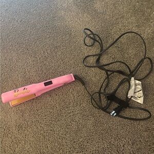 Barbie Pink Hair Straightener with Black Cord